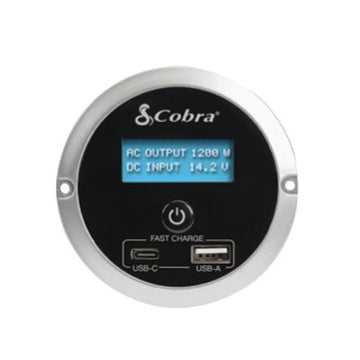 Cobra CPIALCDG2 Remote On/off With  2 Usb Quick Charge Ports For Cpi400psw, Cpi500w, Cpi1500w, Cpi2500w & Cpi3000w Manufactured In Vietnam Cobra