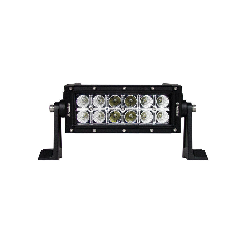 Heise HE-DR8 36W Universal 8 Dual Row 12 LED Light Bar Heise