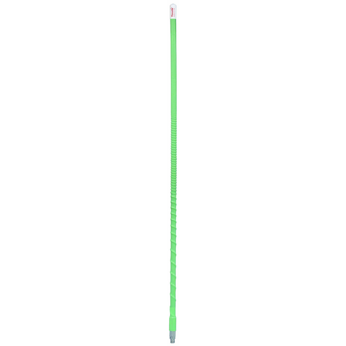 Firestik KW3-G 3 Foot Heavy Duty Trim To Tune 300 Watt Top Loaded Fiberglass 5/8 Wave Cb Antenna With 3/8"x24" Threaded Base In Green Firestik