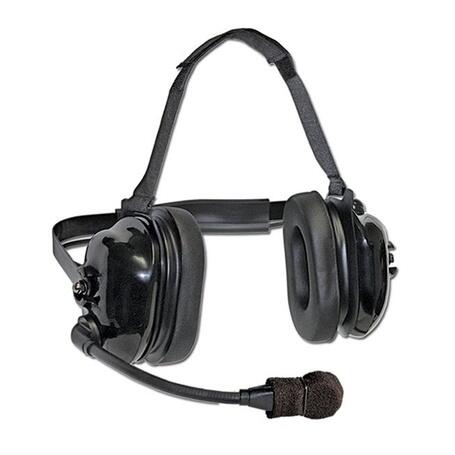 Klein Electronics - TITAN-BK - Klein - Titan-bk Dual Muff Noise Reducing Headset With Flexboom... Klein