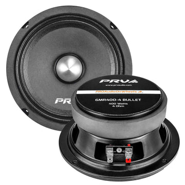 PRV Audio 6MR400-4 BULLET 6.5" MIDRANGE BULLET LOUDSPEAKER (Each)