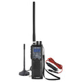 Cobra HHRT50 Hh50wxst Handheld CB Radio With Noaa Weather, Magnetic Mount Antenna & Dc Cigarette Power Cord Cobra