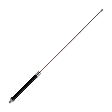 Everhardt C270-B Black 57" Base Load CB Antenna With Stainless Steel Whip Everhardt