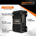 PRV Audio RS500 BASS 1 Ohm 1 Channel Monoblock Amplifier PRV Audio