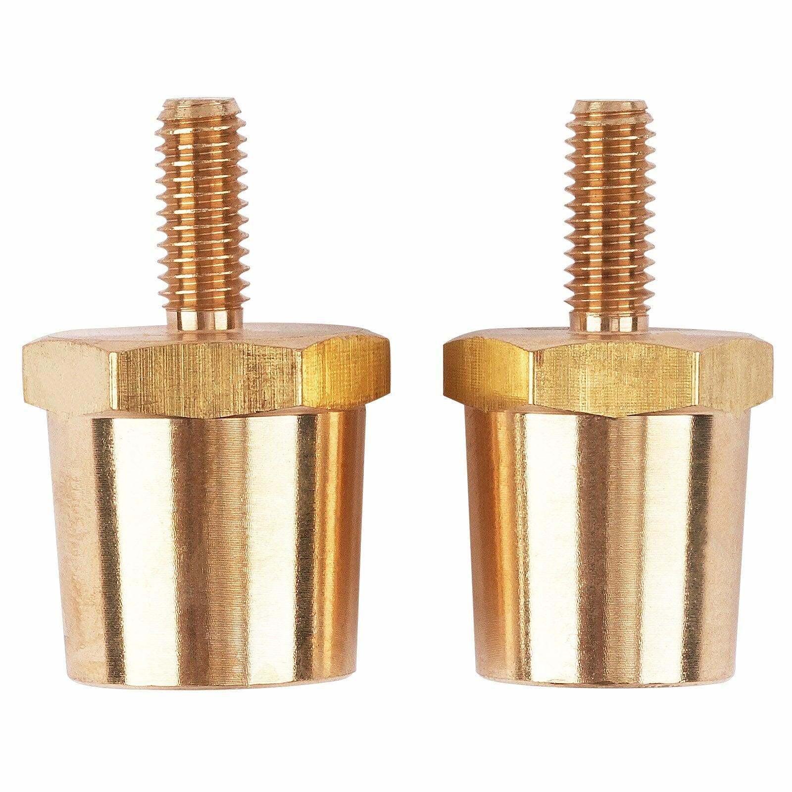 Audiopipe RBV-BTA-M6-DB M6 Battery Top Post Adapters (Pair) Audiopipe