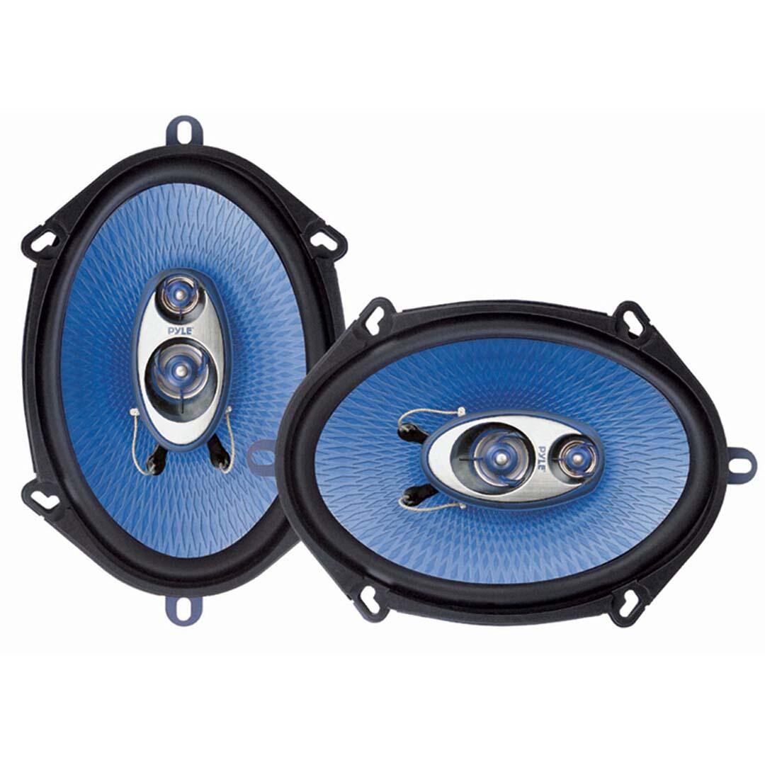 Pyle PL573BL  5x7"/ 6x8" 3-Way Speakers Pyle