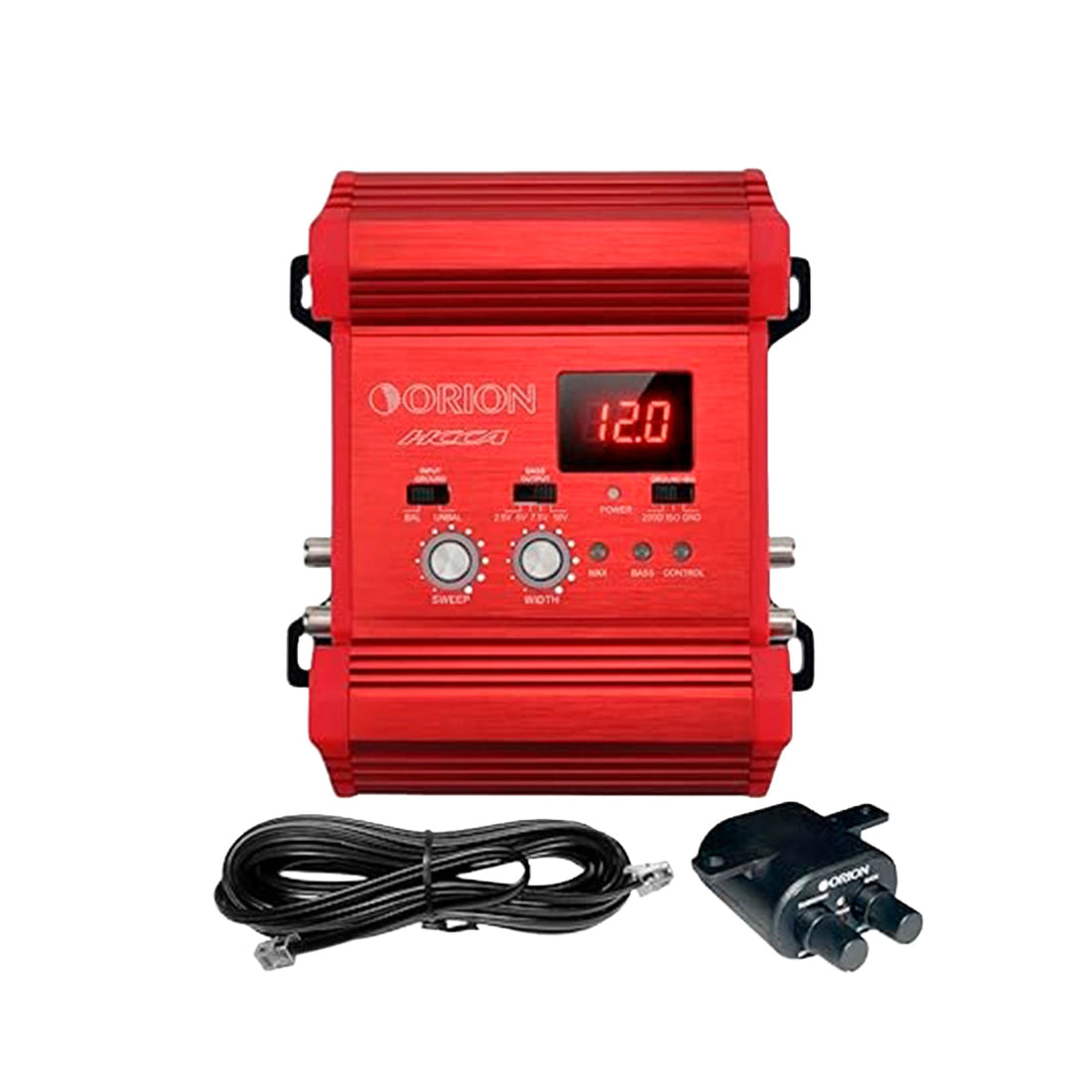 Orion HCCA-BP35 High Performance Bass Processor with 10V Output & Voltage Display Orion