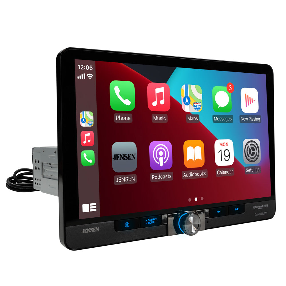 Jensen CAR140MW 10.1” LED Backlit Touchscreen Car Radio/AV Receiver – CAR140MW Afco Racing Products