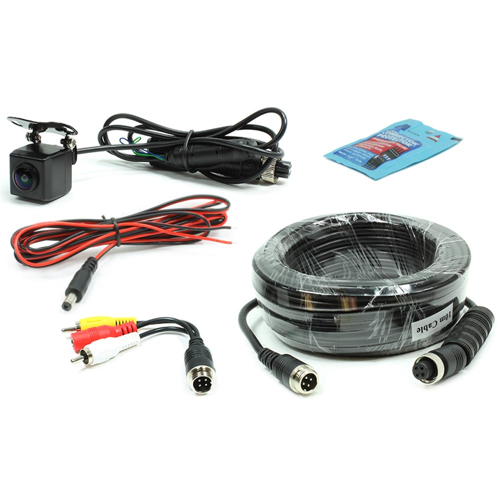 Rostra 250-8182-hd-10m Heavy-duty Vehicle Camera With Weather-proof Connectors Rostra