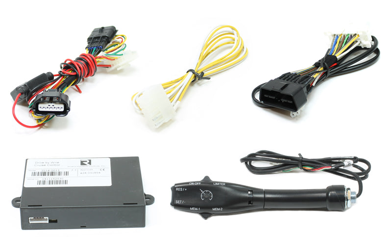Rostra 250-9604-ns Complete Cruise Control Kit With Vehicle Speed Limiter For 2007-2016 Nissan Sentra Rostra