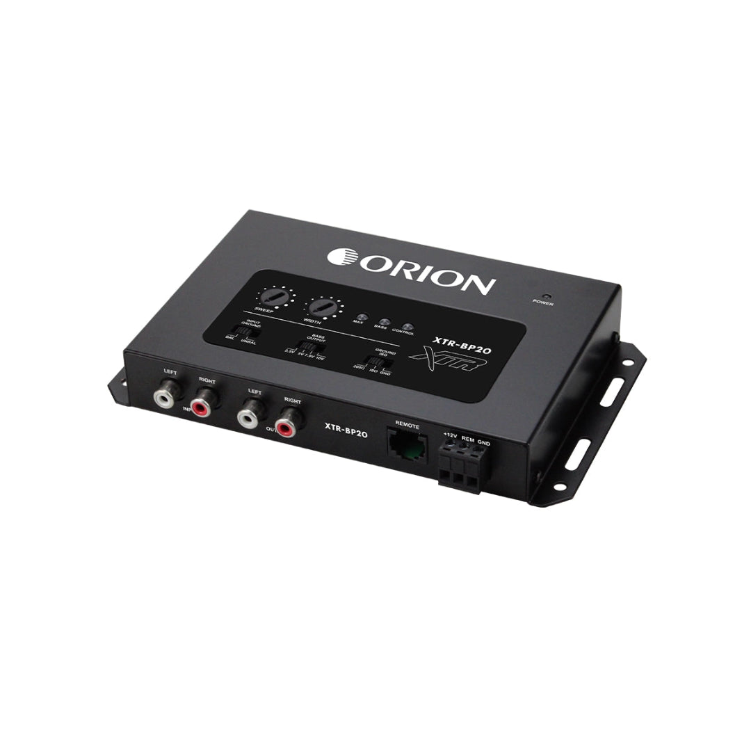 Orion XTR-BP20 XTR-BP20 Bass Processor with 10V Output & Precision Bass Control Orion
