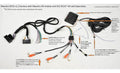 iDatalink dFO2 T-harness for adding a Rockford Fosgate DSR1 processor to select 2011-up Ford vehicles without a factory amp Maestro
