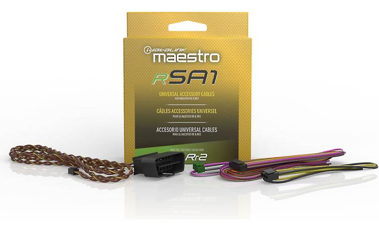 iDatalink HRN-RR-SA1 Factory Integration Adapter Install and connect an iDatalink-compatible car stereo and retain steering wheel controls and other features in select 2004-20 vehicles ( ADS-MRR or ADS-MRR2 module also required ) Maestro
