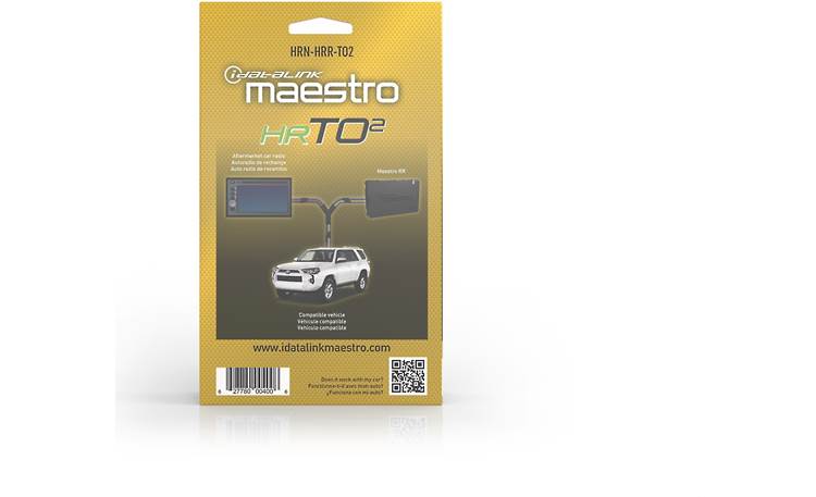 iDatalink Maestro HRN-HRR-TO2 Plug and Play Radio Replacement Harness For Select 2012-2021 Toyota Maestro