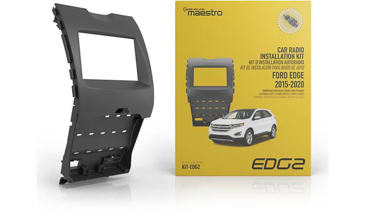 iDatalink KIT-EDG2 Dash and Wiring Kit Install and connect an iDatalink-compatible double-DIN car stereo in select 2015-20 Ford Edge vehicles â€” MRR or MRR2 module also required (Black) Maestro