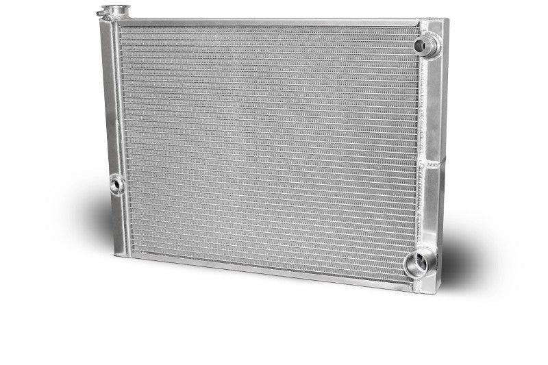 AFCO Racing 80185NDP-16 Double Pass Radiator Chevy 27.5 X 19 X 1.50 Core, 16 AN Male Inlet Afco Racing Products