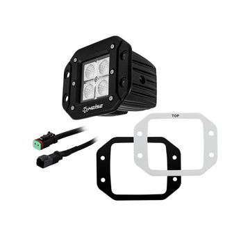 Heise HE-FMCL2 3" 4 LED Flush Mount Cube Light Heise