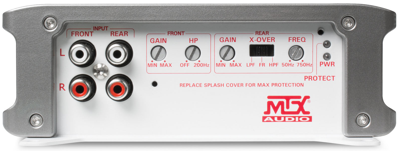 MTX WET75-4 400-Watt RMS 4-Channel Class A/B Marine Amplifier (Sold Individually) MTX