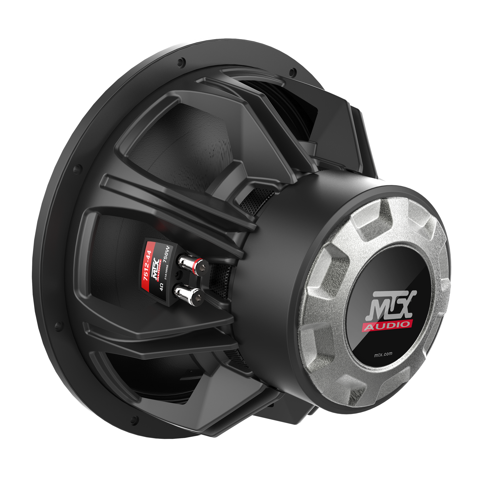 MTX 7512-44 12" 750-Watt RMS Dual 4 Car Audio Subwoofer (Sold Individually) MTX