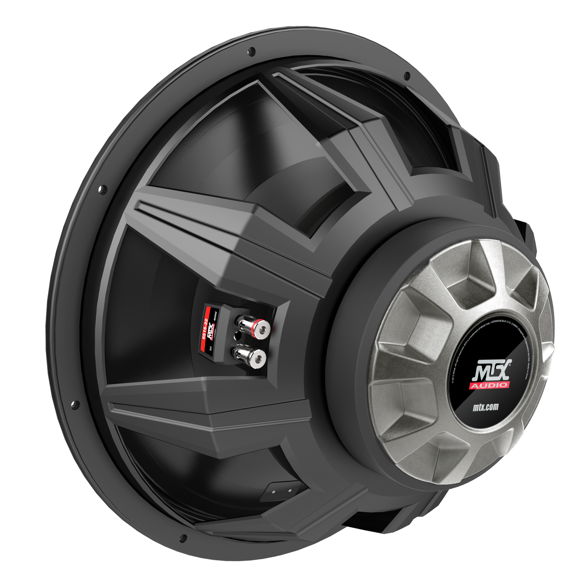 MTX 5515-22 15 400-Watt RMS Dual 2 Car Audio Subwoofer (Sold Individually) MTX