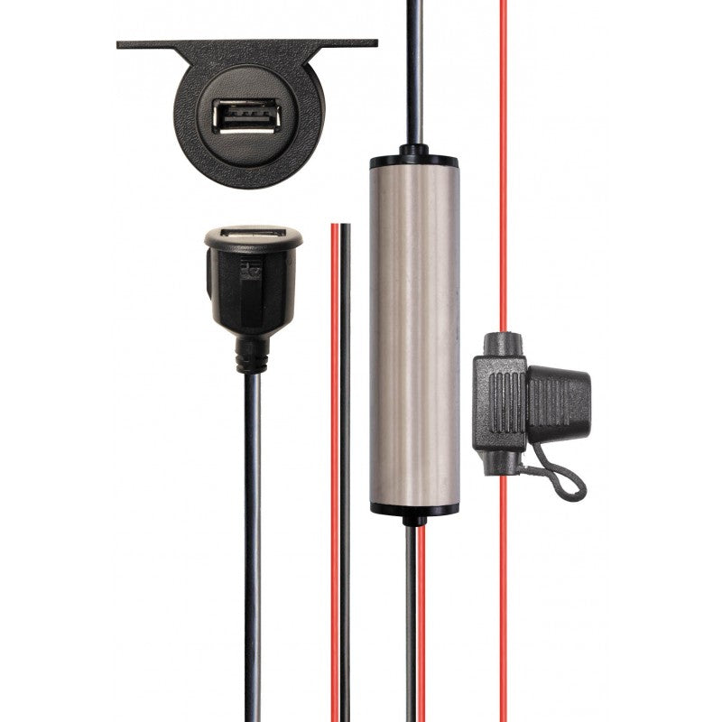 Kit de instalación de puerto de carga USB iSimple IS4324 de 2,4 A