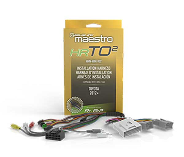 iDatalink Maestro HRN-HRR-TO2 Plug and Play Radio Replacement Harness For Select 2012-2021 Toyota Maestro
