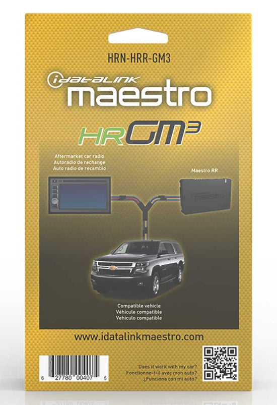 iDatalink Maestro HRN-HRR-GM3 GM3 T-Harness For Select 2014+ GM Vehicles with HU Connectors Maestro