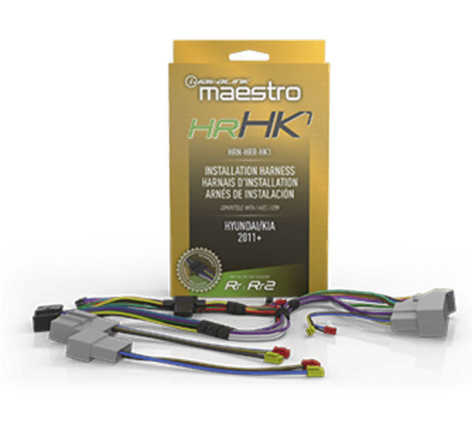 iDatalink Maestro HRN-HRR-HK1 T-Harness Radio Replacement for Select 2011-2019 Hyundai and Kia Vehicles Maestro