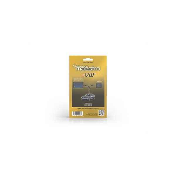 iDatalink Maestro HRN-SR-VW1 Radio Replacement Harness for Select 2002-2016 Volkswagen and Audi Models 3D MAXpider
