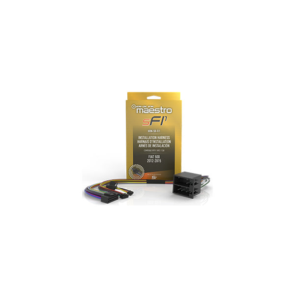 iDatalink Maestro HRN-SR-FI1 sFI1 Radio Replacement T-Harness for Select 2012-2015 Fiat Models Idatalink