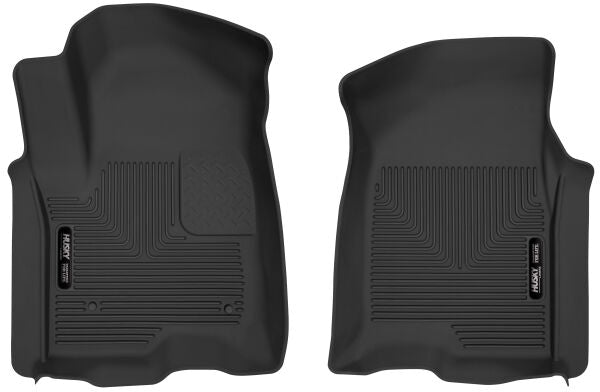 Husky Liners 54101 X-act Contour® Floor Mats For Chevrolet Silverado 1500, GMC Sierra 1500 & More (Front Floor Liners) Husky Liners