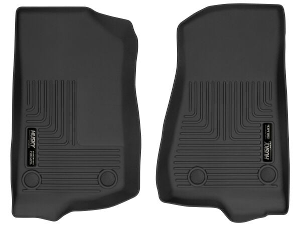 Husky Liners 54531 X-act Contour® Floor Mats For Jeep Gladiator & Wrangler (Front Floor Liners) Husky Liners