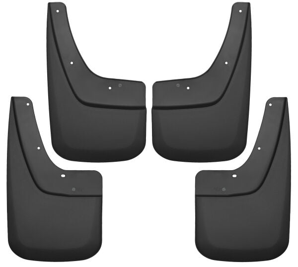Husky Liners 56896 Mud Guards For GMC Sierra 1500, Limited, 2500 HD & 3500 HD (Front and Rear Mud Guard Set) Husky Liners