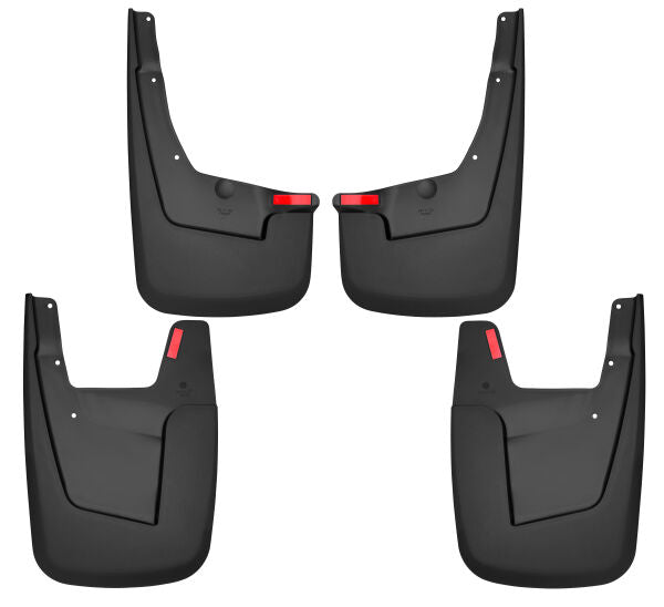 Husky Liners 58146 Mud Guards For Dodge Ram 1500 (Front and Rear Mud Guard Set) Husky Liners