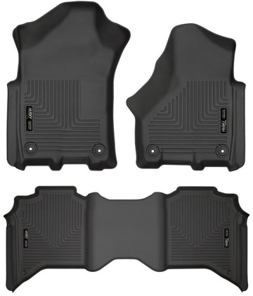 Husky Liners 94111 WeatherBeater™ Floor Liners For Dodge Ram 2500 & 3500 (Front & 2nd Seat Floor Liners) Husky Liners