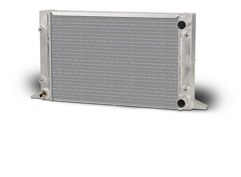 AFCO Racing 80107N Aluminum  Radiator Scirocco Right Hand No Filler Neck  Double Pass  1-1/4 Inlet  1-1/4 Outlet Afco Racing Products