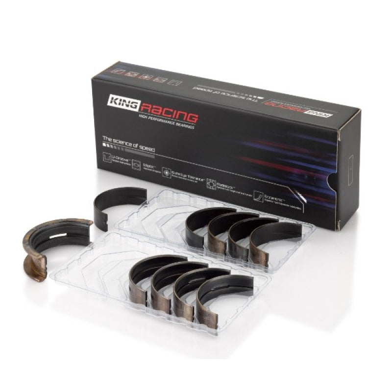 King Bearings KEBMB5013XPSTDX XP Main Bearing - Standard - Extra Oil Clearance - GM LS-Series