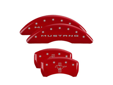 Mgp Caliper Cover 10200SMB2RD 15-   Mustang Caliper Covers Red