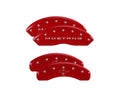 Mgp Caliper Cover 10202SMB2RD 15-   Mustang Caliper Covers Red Husky Liners
