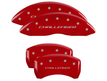 Mgp Caliper Cover 12162SCLBRD 11-   Challenger Caliper Covers Red