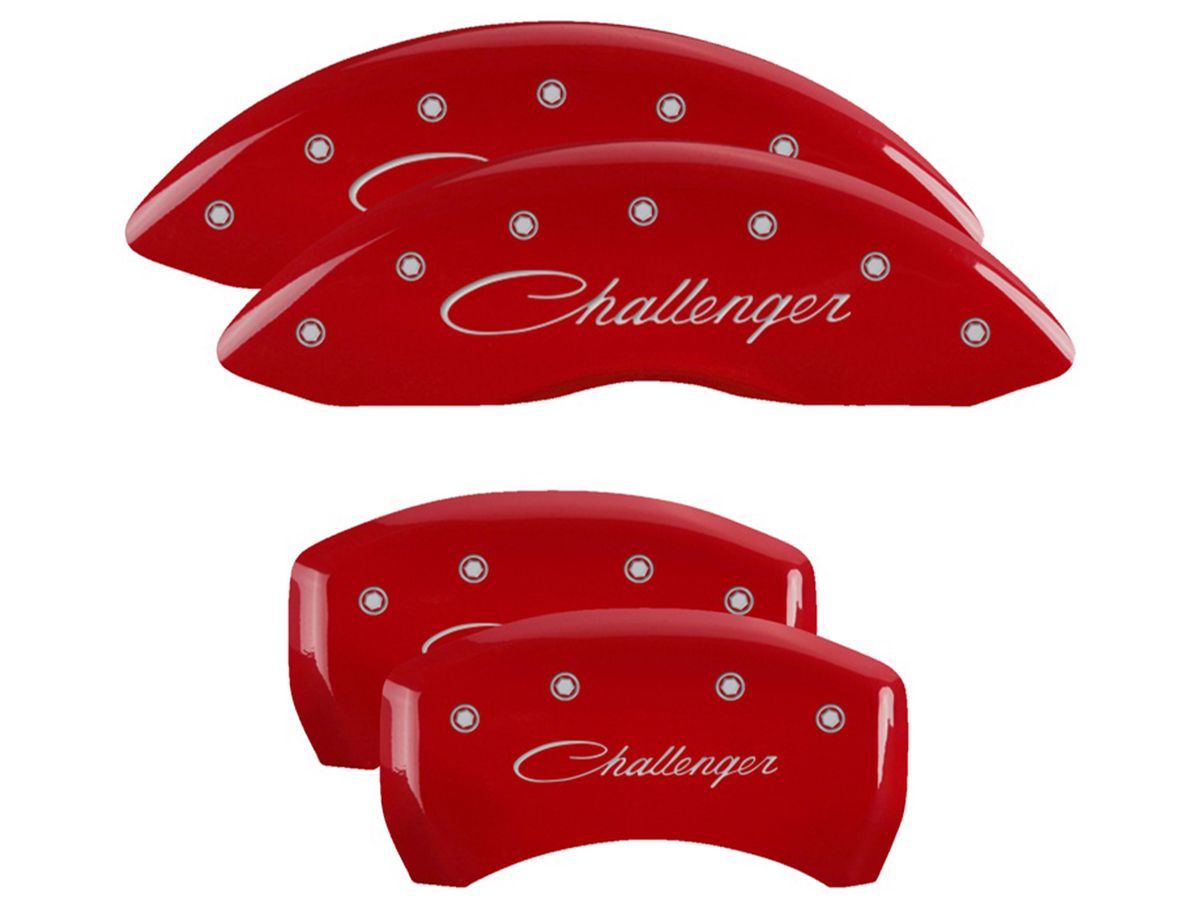 Mgp Caliper Cover 12162SCLSRD 11-   Challenger Caliper Covers Red Husky Liners