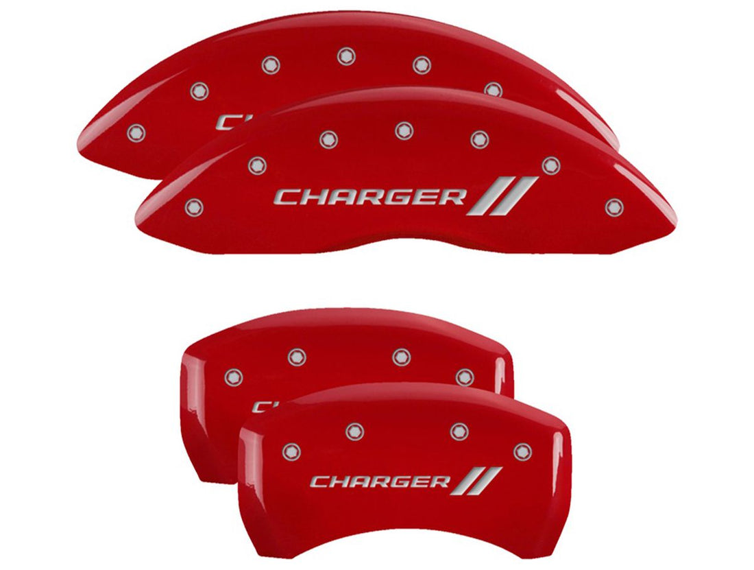 Mgp Caliper Cover 12162SCH1RD 11-   Charger Caliper Covers Red CB RADIO SUPPLY