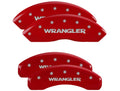 Mgp Caliper Cover 42007SWRGRD 07-   Wrangler Caliper Covers Red Mgp Caliper Cover