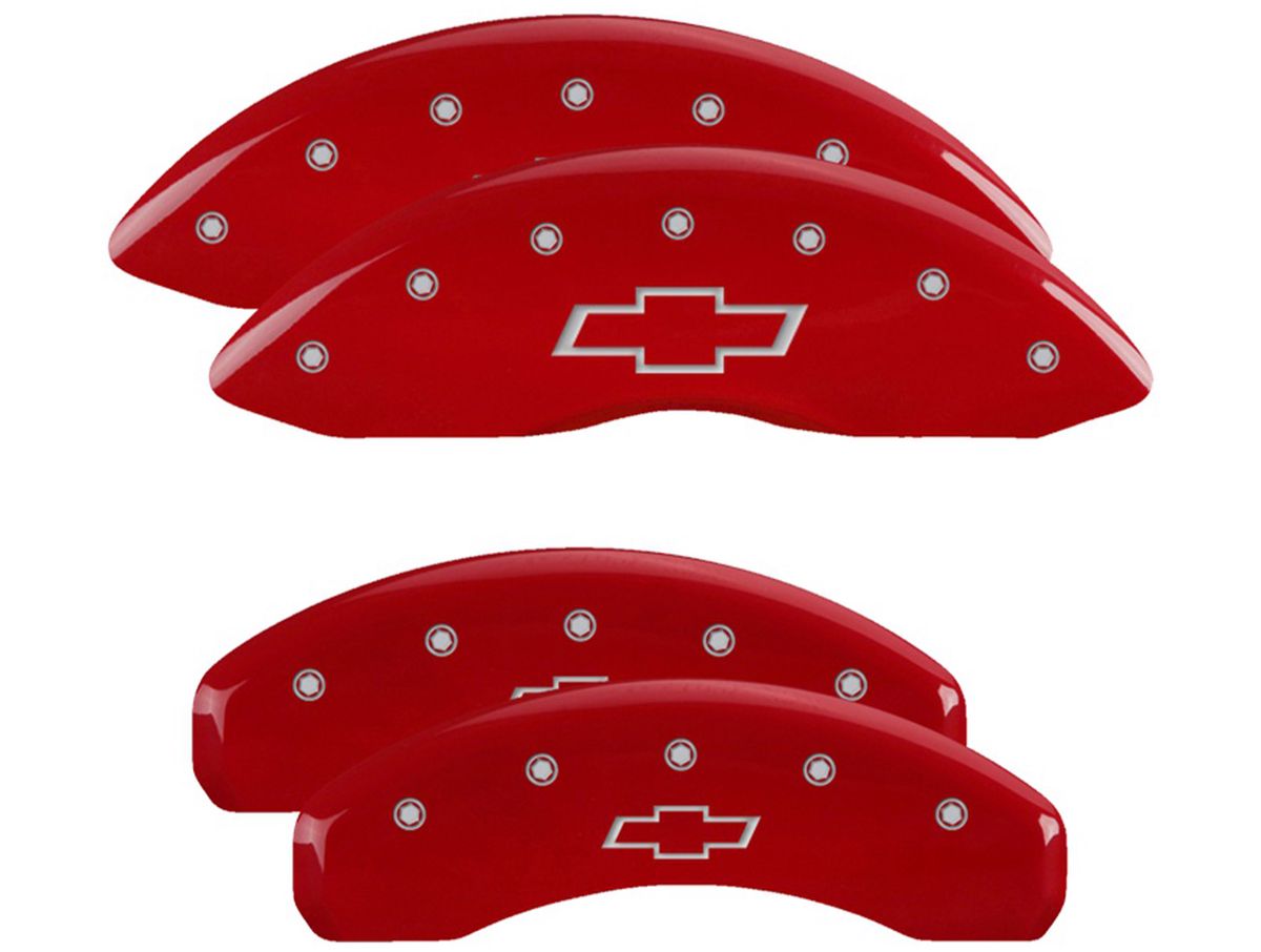 Mgp Caliper Cover 14252SBOWRD Set of 4 Caliper Covers Engraved Front and Rear
