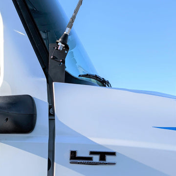 Driver Extreme DRX-3702 Door Hinge Antenna Mount for International LT Series Trucks | 2017+