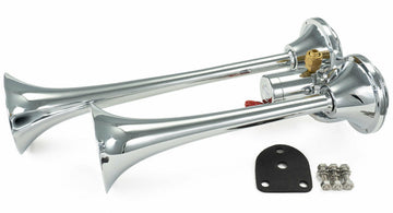 Bocina de aire cromada AH-B2 PsychoBlasters de Hornblasters