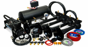 Kit de bocina de tren Hornblasters HK-S4-244K, edición especial para conductores, edición pesadilla 244