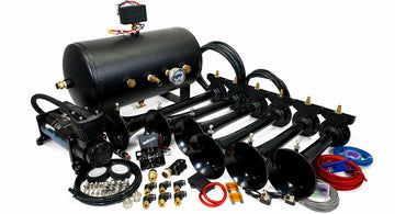 Hornblasters HK-S6-544K Shocker S6 544K Nightmare Edition Train Horn Kit