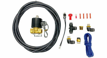 Hornblasters AM-D04KD 1/4″ Dual Tank Electric Drain Valve Kit