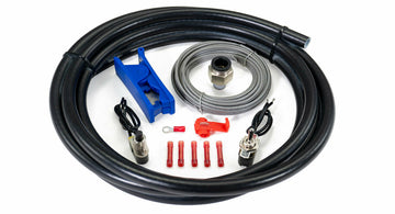 Hornblasters HB-RTH6 Listo para Tocar la Bocina (Conector de Tanque de 1/4" NPT a 1/2" PTC, Kit de Cableado de Bocina y Línea de Aire de 1/2")